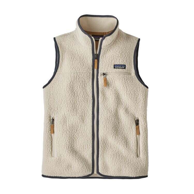 Patagonia W&#39;s Retro Pile Vest, Color: Pelican (PLCN), Size: S