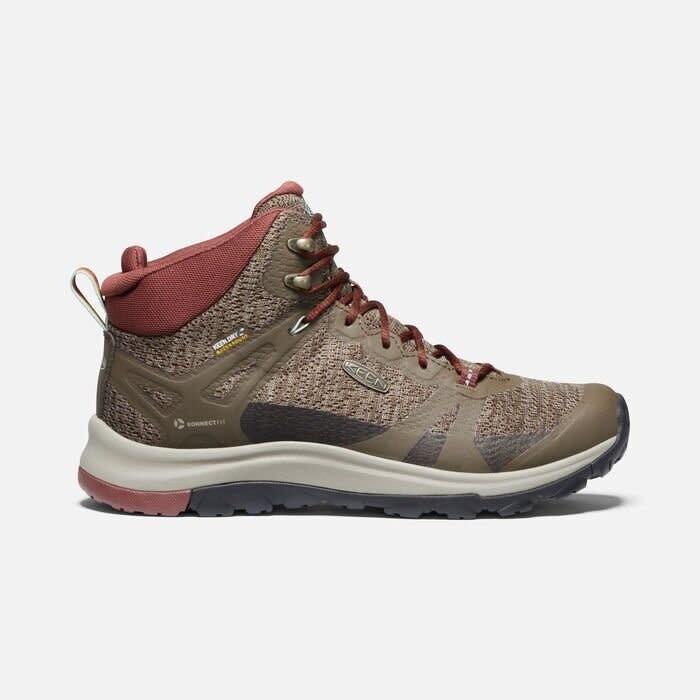 Keen Women&#39;s Terradora II Waterproof Mid, Color: Canteen/Andorra, Size: 6.5