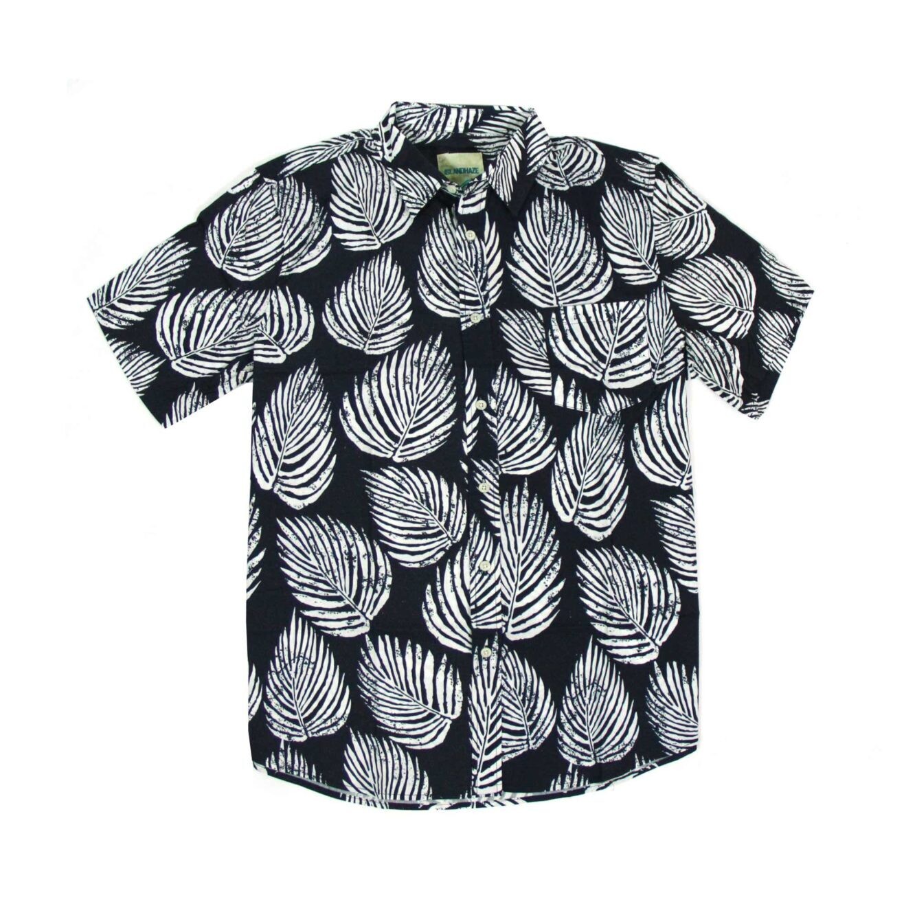 IslandHaze Pressed Pine Button-Up Shirt