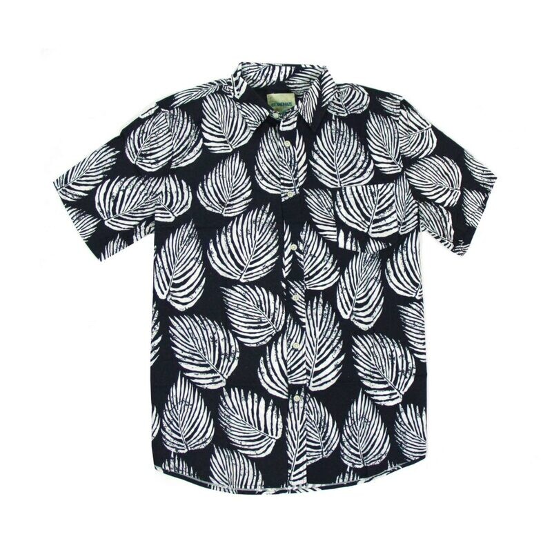 IslandHaze Pressed Pine Button-Up Shirt