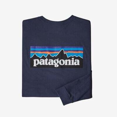 Patagonia M's Long-Sleeved P-6 Logo Responsibili-Tee