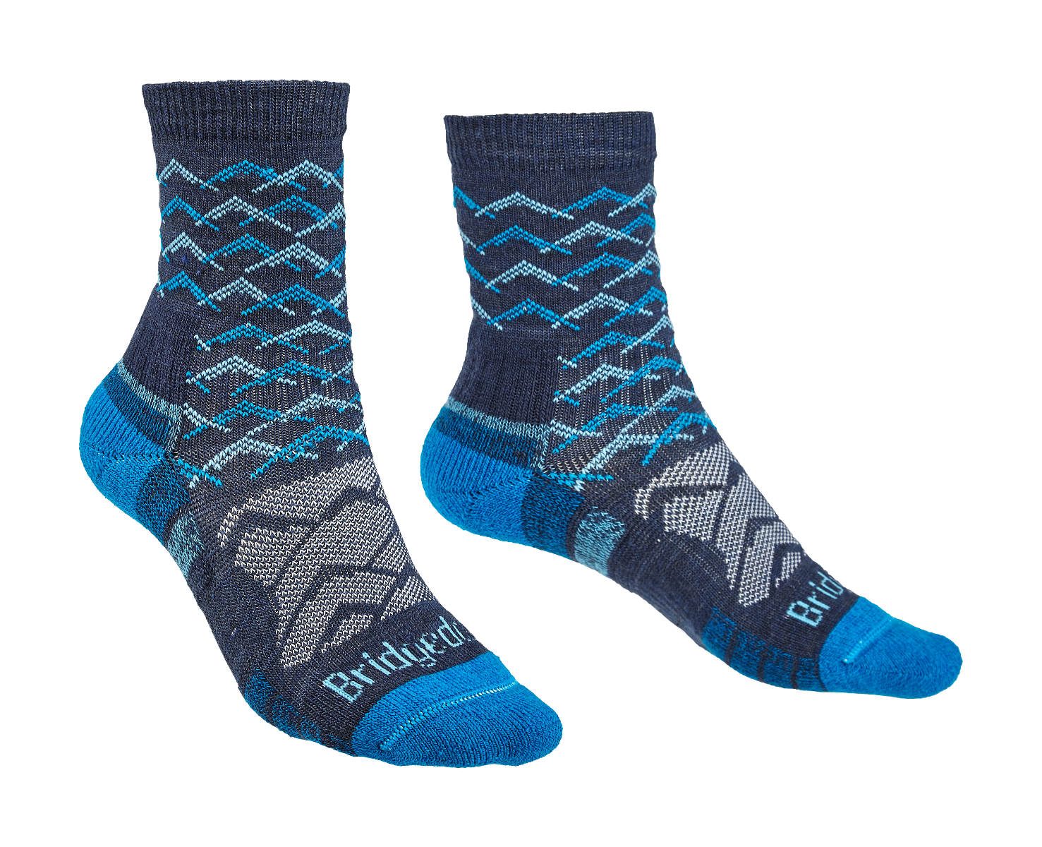 Bridgedale Women&#39;s Lightweight Merino Endurance Hiking Socks 3/4 Crew Height
