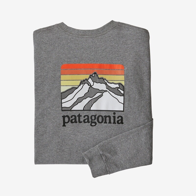 Patagonia M's Long-Sleeved Line Logo Ridge Responsibili-Tee