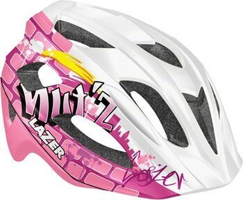 Lazer Nut&#39;z Helmet Girl White