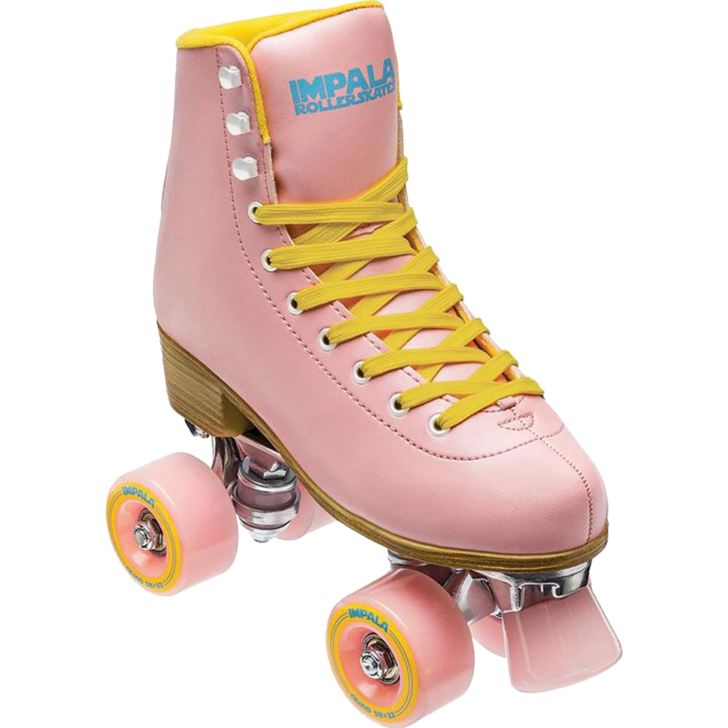 Impala Sidewalk Skates - Pink/Yellow, Size: 6