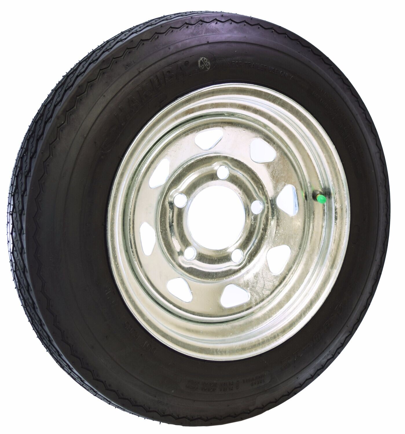 Malone Spare Tire for MicroSport™ Trailer - 12" Galvanized - Includes Lockable Attachment