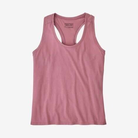 Patagonia W&#39;s Side Current Tank, Color: Light Star Pink (LSPK), Size: S