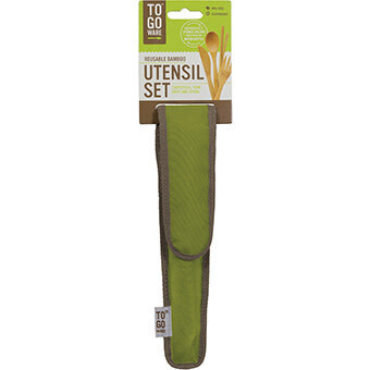 To-Go Ware Bamboo Utensil Set 4 pc. Avocado