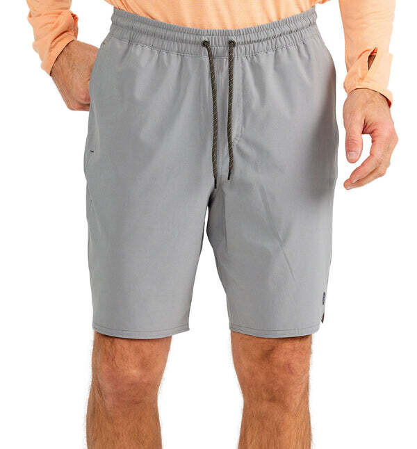 Free Fly M's Lined Swell Shorts - 8 in., Color: Slate, Size: M