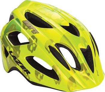 Lazer Nut&#39;z Helmet flash yellow