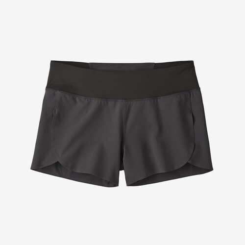 Patagonia W&#39;s Stretch Hydropeak Surf Shorts, Color: Ink Black (INBK), Size: S