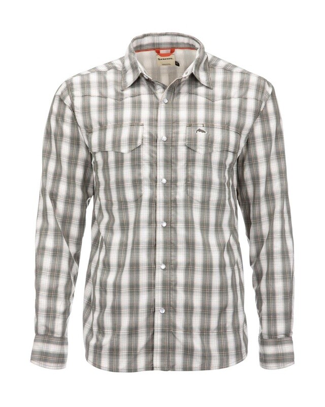 Simm's M's Big Sky Long-Sleeve Fishing Shirt