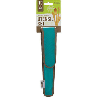 To-Go Ware Bamboo Utensil Set 4 pc. Agave