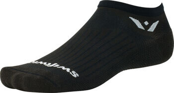 Swiftwick Aspire Zero Socks: Black XL (No Show)