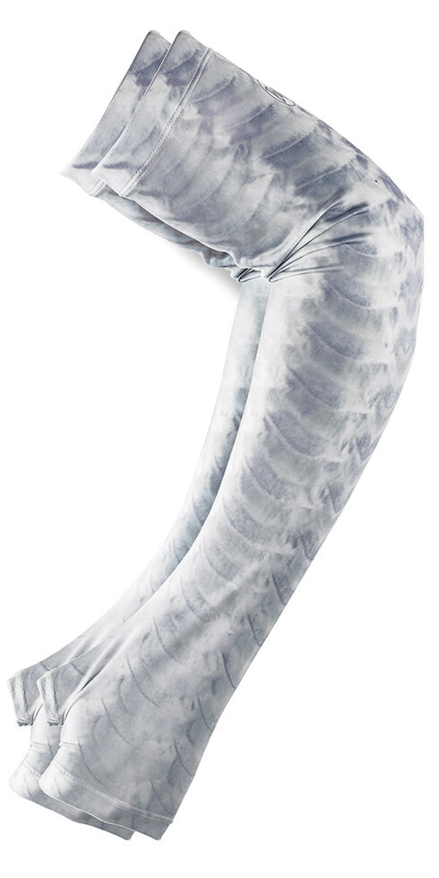 UV Coastal Arm Sleeves BS Wtr Camo Lt Grey M/L