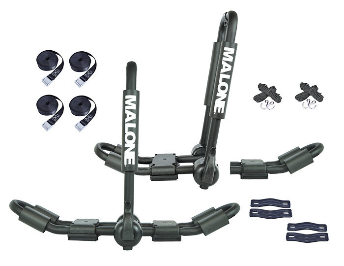 Malone FoldAway-5 Multi Rack Folding 1 or 2 Kayak, SUP, Canoe Carrier