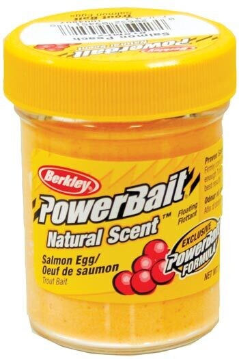 Berkley&#39;s Dough Bait Salmon Eggs 1.75 oz. Peach