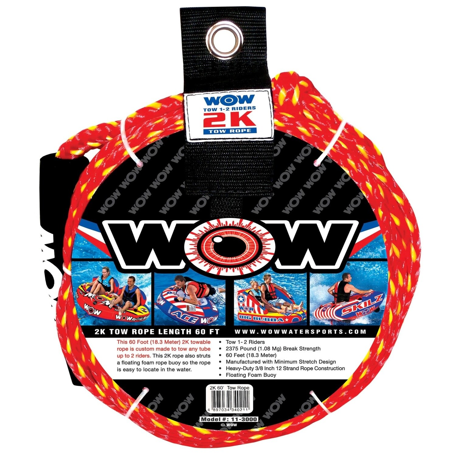 Wow 2K Tow Rope for Inflatables