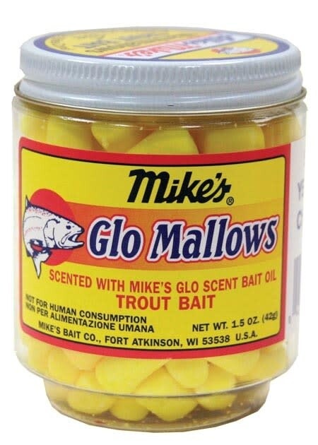 Mike&#39;s Glo Mallows 1.5 oz. Yellow Cheese
