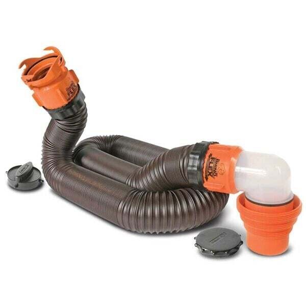 SEWER KIT RHINO FLEX 15&#39; W/SWIVEL