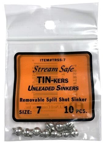 Split Shot Non-Leaded Sinkers #7 10 pc.