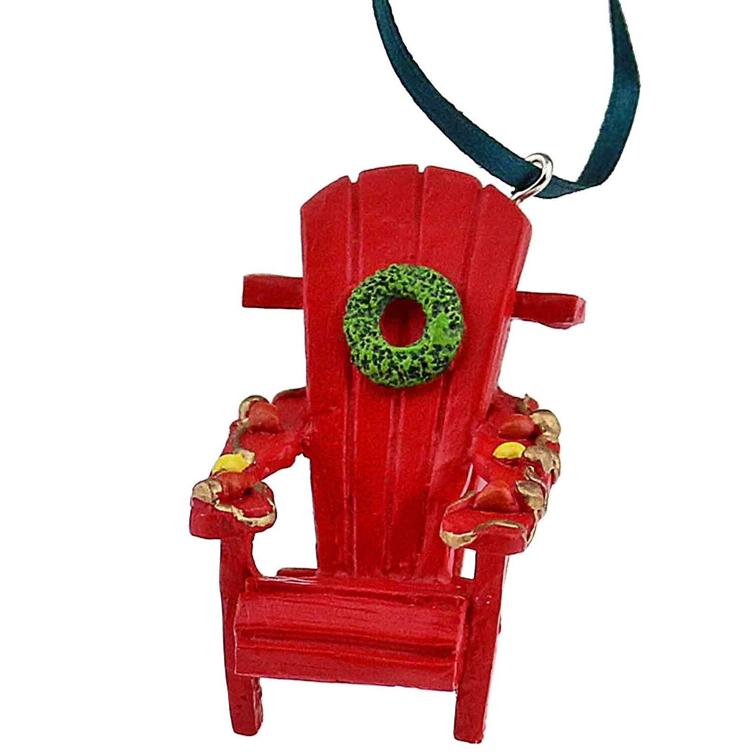 Adk Red Chair Ornament 6/Box single