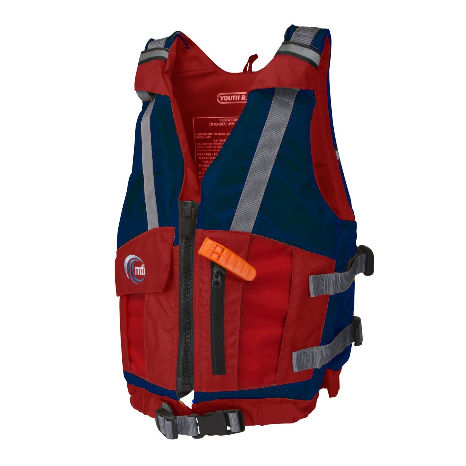 MTI PFD Youth Reflex Red/Blue