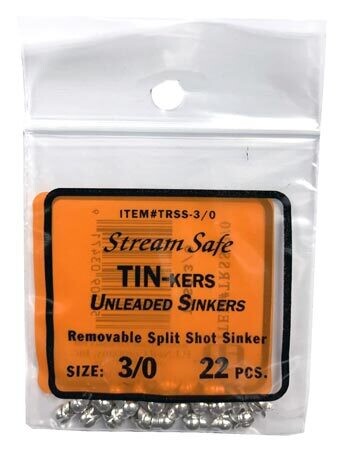Split Shot Non-Leaded Sinkers #3/0 22 pc.