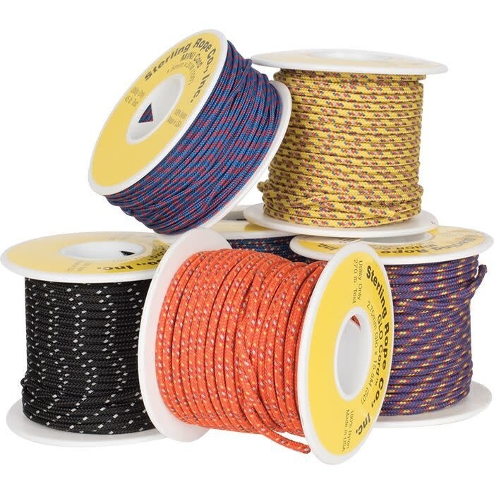 1.5MMX100&#39; MINI SPOOL - BLACK