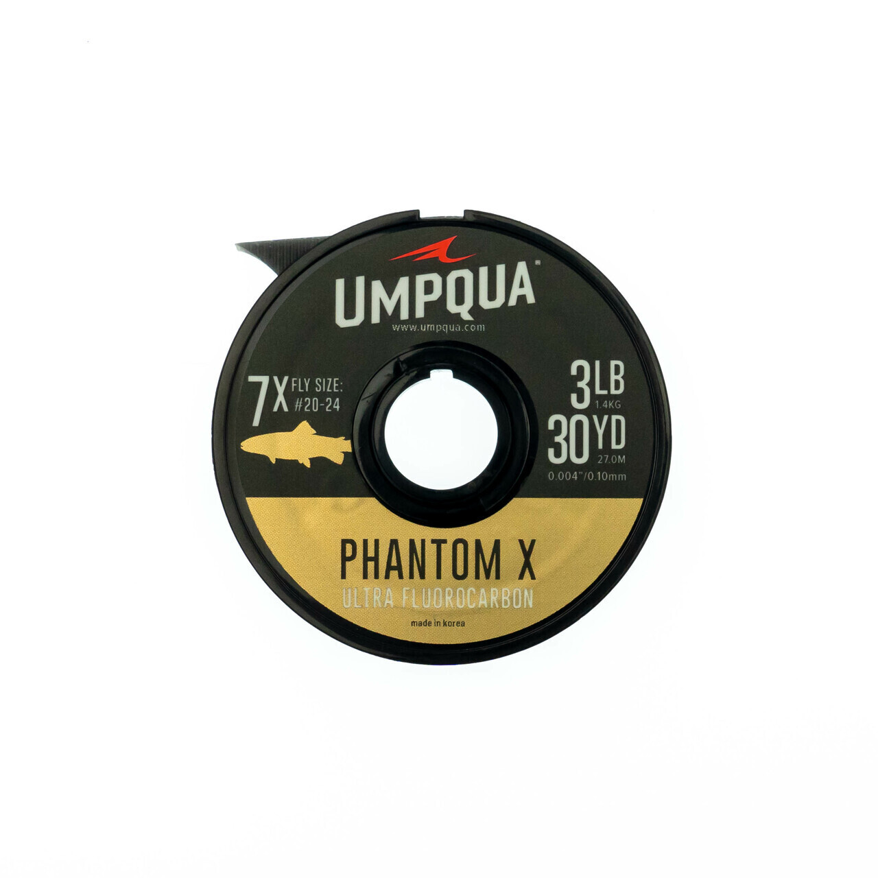Phantom X Flurocarbon Tippet 6x (30 yrds.)