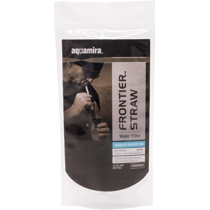 Aquamira Frontier Tactial Straw  Water Filter