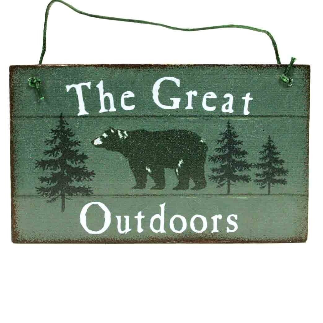 Outdoor Signs Ornament Asst. 12/Box single