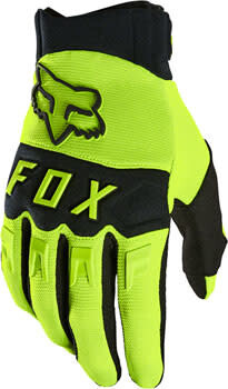 Fox Racing Dirtpaw Gloves - Fluorescent Yellow, Full Finger, Men&#39;s, Large