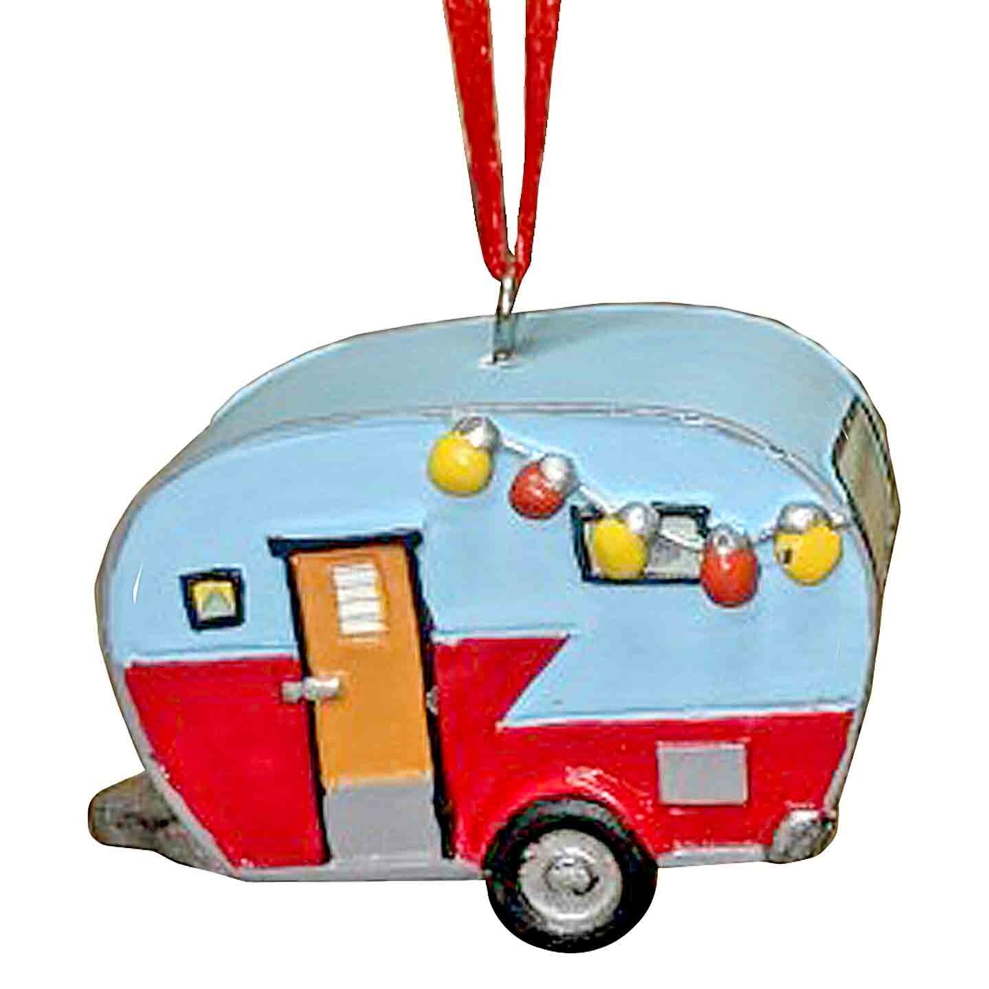 Vintage Camper Ornament 12/Box single