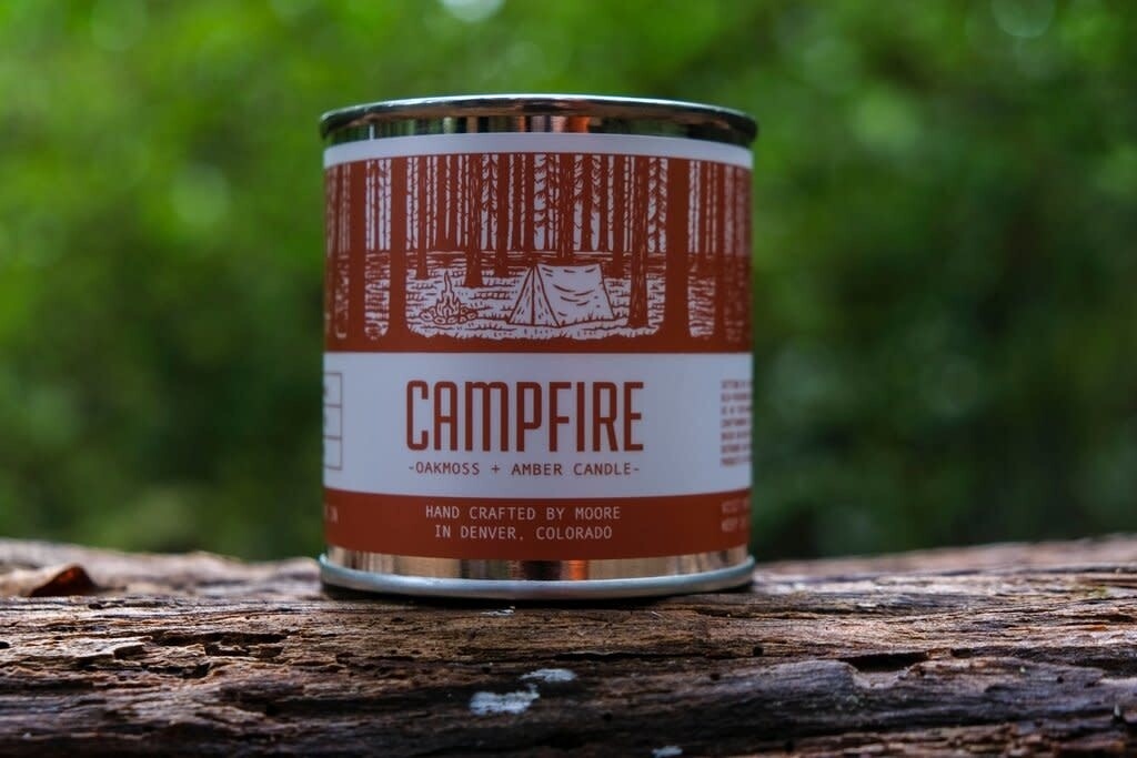 Moore - Soy Candle (Pint), Campfire