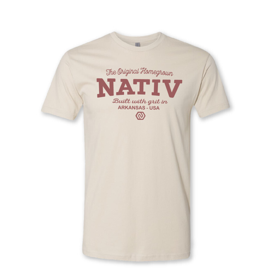 Nativ Homegrown S/S T-Shirt Natural XL