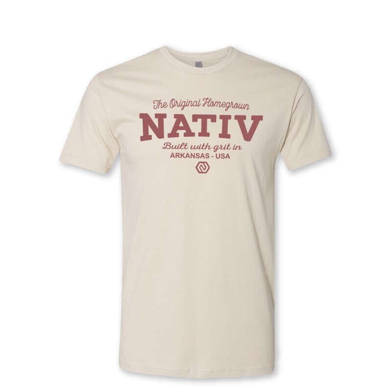 Nativ Homegrown S/S T-Shirt Natural XL
