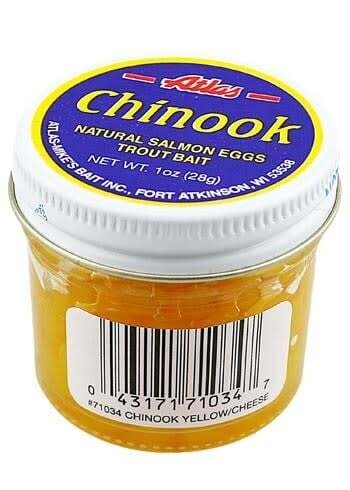 Chinook Salmon Eggs 1 oz. Yellow Cheese