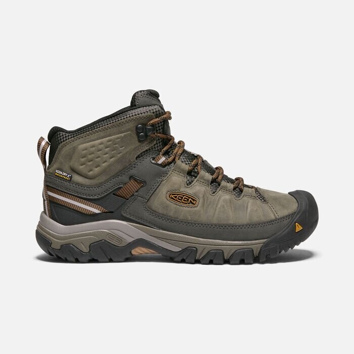 TARGHEE III MID WP WIDE MEN BLACK OLIVE/GOLDEN BROWN 9   WIDE