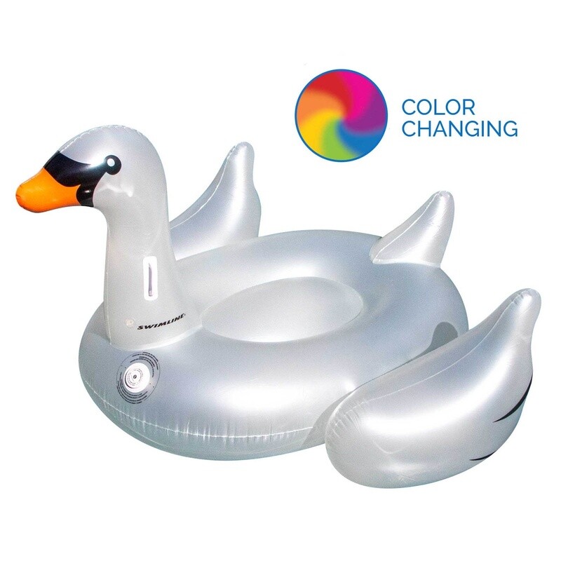 Swimline Giant LED Light-Up Swan