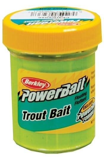 Berkley&#39;s Trout Dough Bait 1.75 oz. Chartreuse