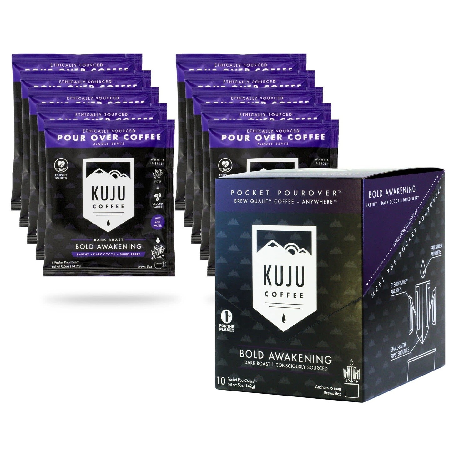 KUJU POCKET POUROVER 6 pak-Bold Awakening