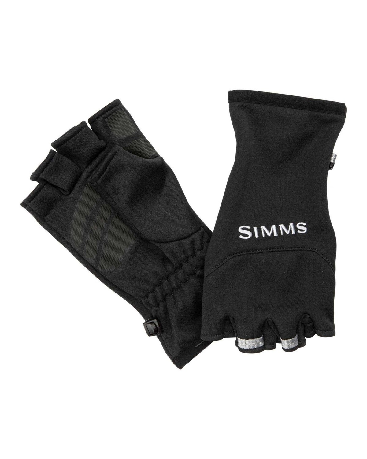 Simms Freestone Half-Finger Gloves Black M