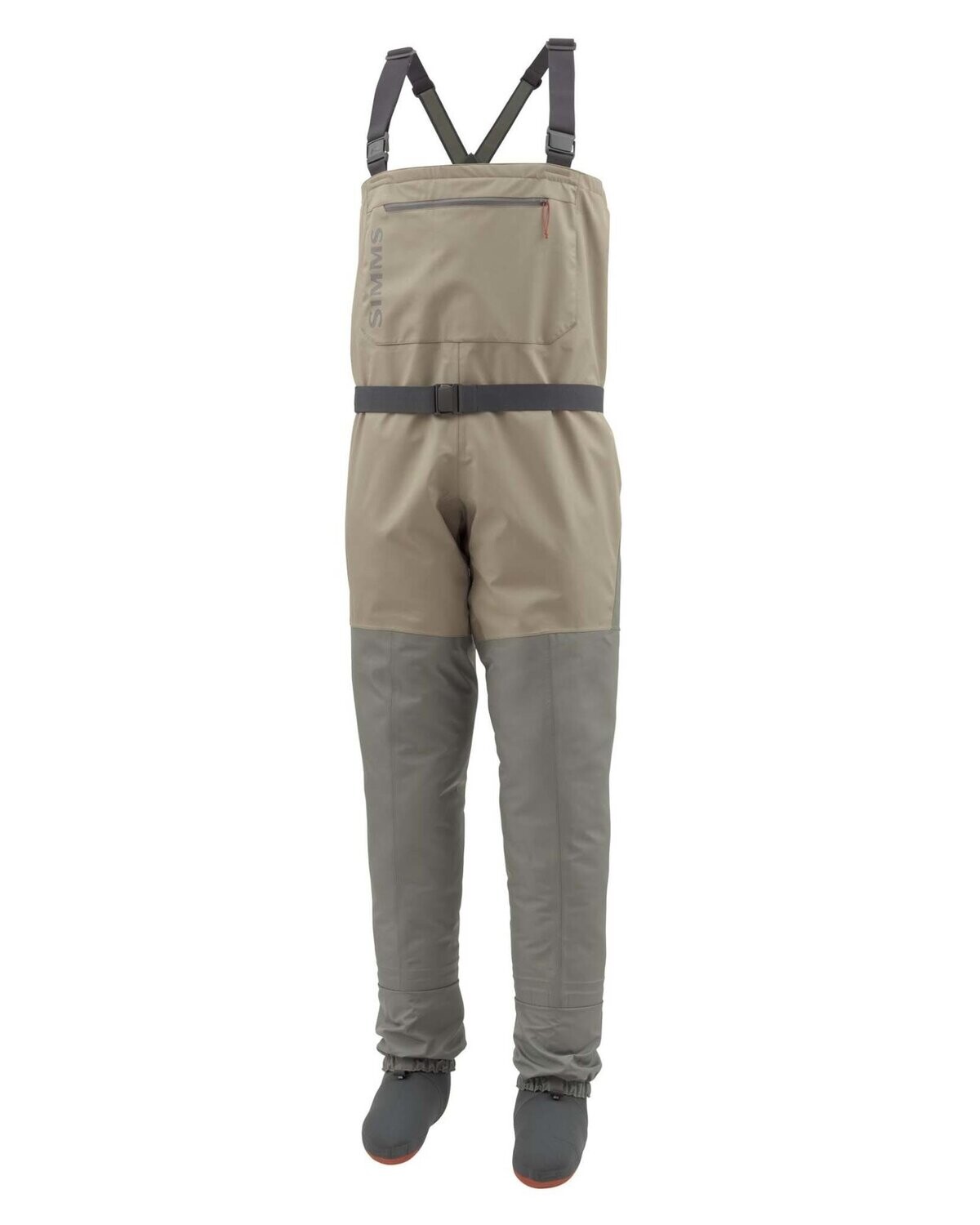 Simms M&#39;s Tributary Waders - Stockingfoot Tan M 9-11