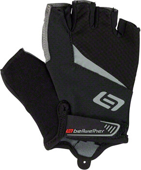 Bellwether Ergo Gel Gloves - Black, Short Finger, Men&#39;s, X-Large