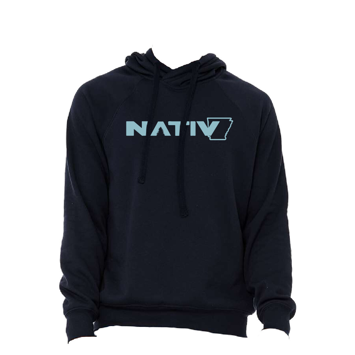 Nativ Arkansas State Flocked Fleece Hoody Navy Blue S