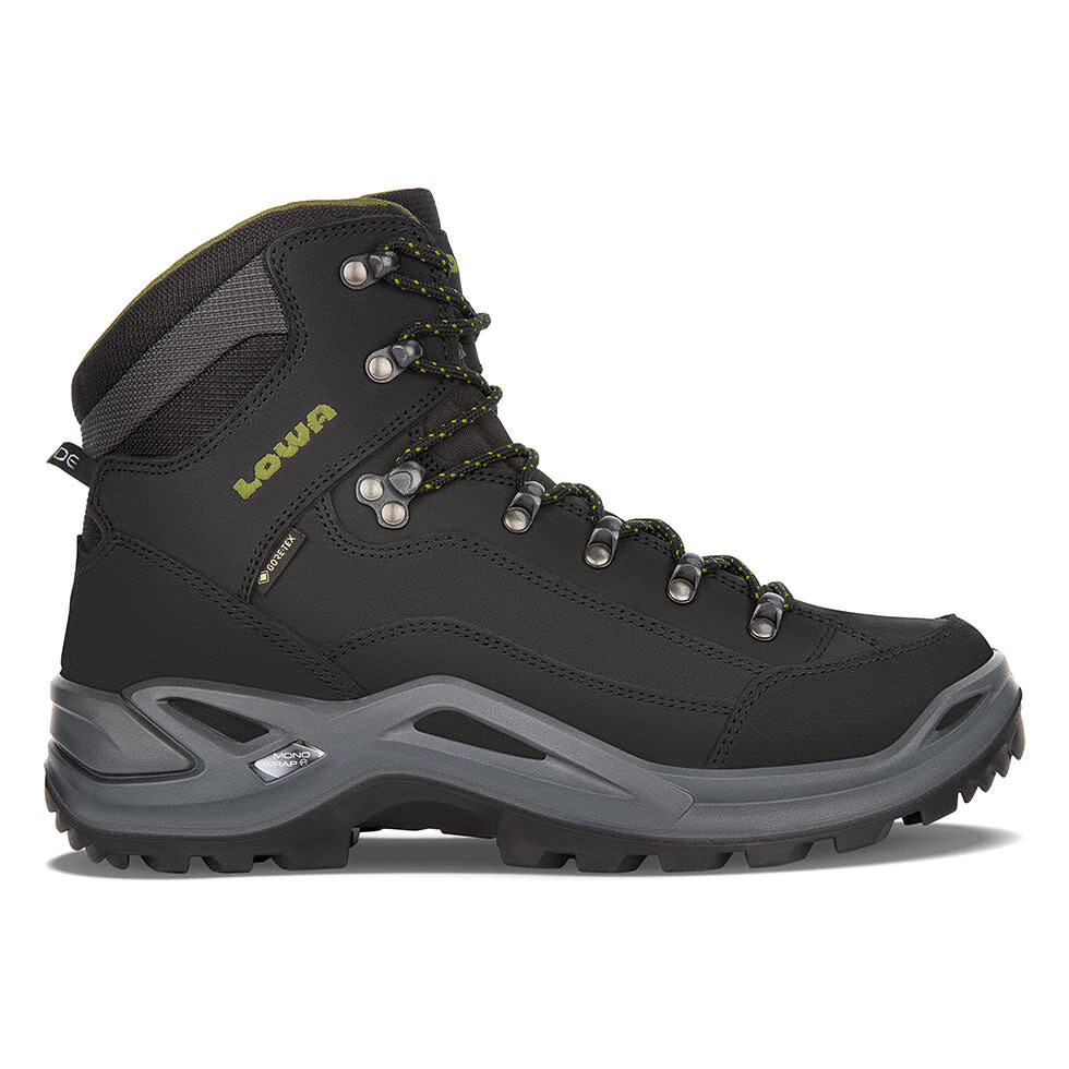 Lowa M&#39;s Renegade GTX Mid Black/Olive 12