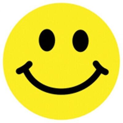 Noso Theme Patch Yellow Smiley Face