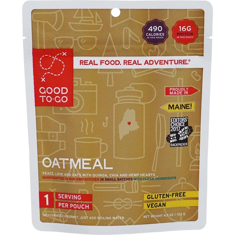 Good-To-Go Oatmeal single