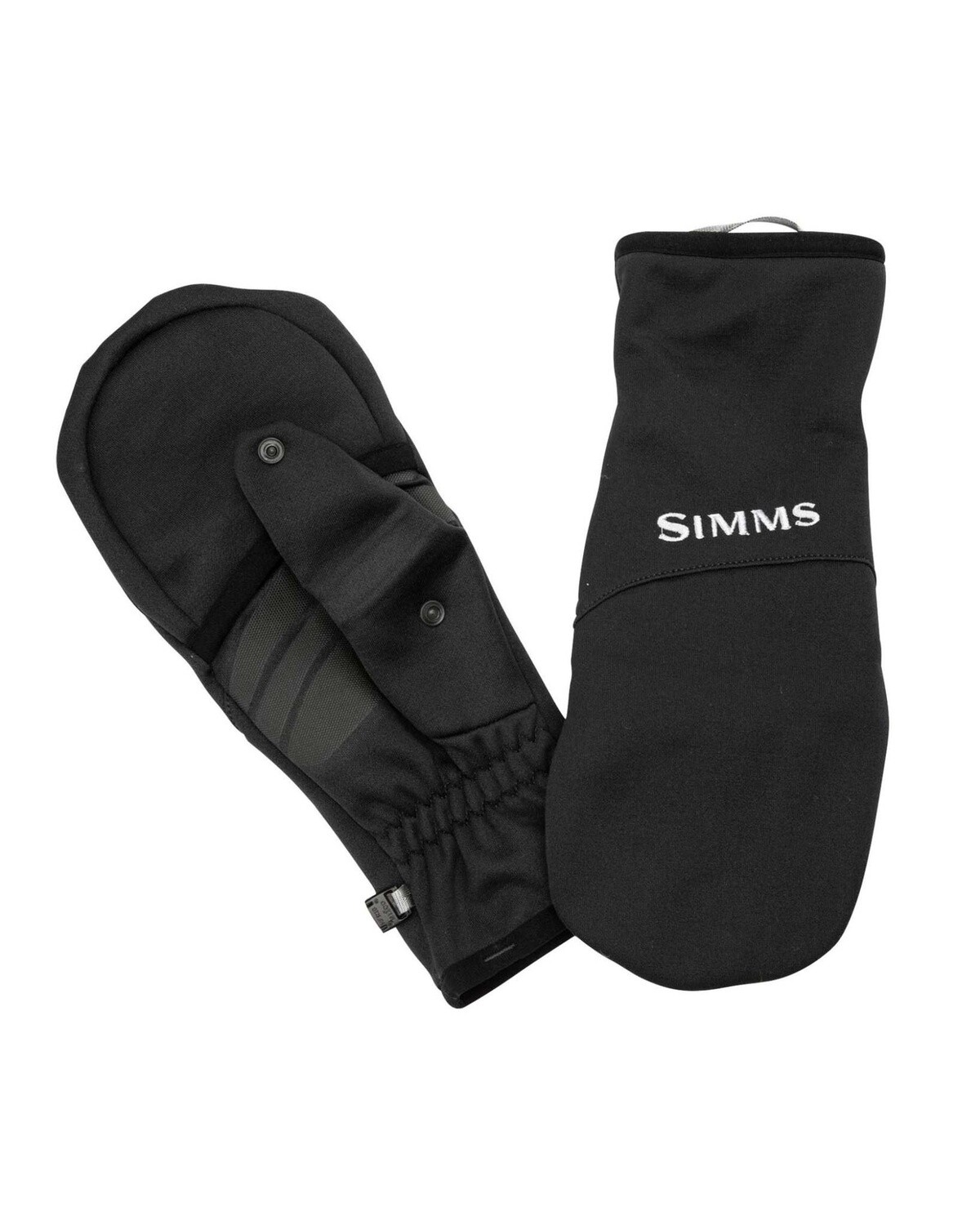 Simms Freestone Foldover Mitt Black L
